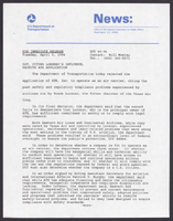 Department of Transportation News Releases AprilJune 1994