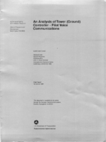 An Analysis of Tower Ground Controller  Pilot Voice Communications