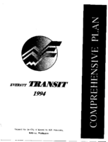 Everett Transit 1994Comprehensive Plan