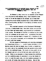 Interstate Commerce Commission Report of the Accident  Investigation Occurring on the PENNSYLVANIA RAILROAD EAST BEDFORD OH
