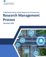 FHWA Division Review of State Department of Transportation Research Management Process