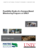 Feasibility study of a campusbased bikesharing program at UNLV  final report