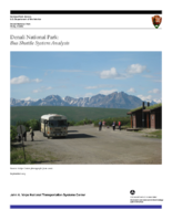 Denali National Park bus shuttle system analysis