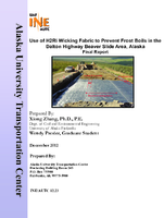 Use of H2Ri wicking fabric to prevent frost boils in the Dalton Highway Beaver Slide area Alaska final report