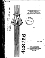 Primary secondary and caloric nystagmus of the cat following habituation to rotation