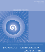 Journal of Transportation and Statistics Volume 7 Number 1 2004 Special Issue on Forecasting