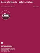 Complete Streets  Safety Analysis