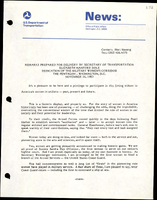 Remarks Prepared for Delivery by Secretary of Transportation Elizabeth Hanford Dole at the Dedication of the Military Womens Corridor the Pentagon