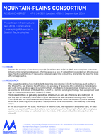 Pedestrian Infrastructure and ADA Compliance Leveraging Advances in Spatial Technologies Research Brief