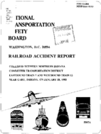 Interstate Commerce Commision Report of the Accident  Investigation Occuring on the NORTHERN INDIANA COMMUTER TRANSPORTATION DISTRICT GARY IN