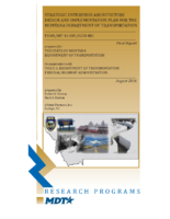 Strategic Enterprise Architecture Design and Implementation Plan for the Montana Department of Transportation