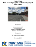 Town of Ennis Main StreetHighway 287 Traffic Calming Project