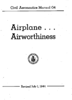 CAM 04 Airplane Airworthiness Revised 1944