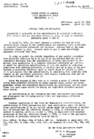 SR Regulation No SR393 Affects Part 40 And 61 Delegation Of Authority To The Administrator To Authorize Compliance With Revised Part 40 Effective October 1 1953 In Lieu Of Presently Effective Part 40 And 61