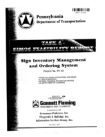 SIMOS feasibility report task 4  sign inventory management and ordering system