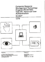 Computer Resource Management Technology Program PE64740F Task 9  Advanced User Authentication