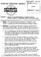 AC 2049 Analysis of Bird Strike Reports on Transport Category Airplanes Operating in Continental Limits of the United States