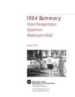 1994 summary  public transportation systems in Washington state