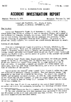 Investigation of Aircraft Accident CURREY AIR TRANSPORT BURBANK CALIFORNIA 19550908