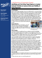 Identifying and Prioritizing Target Regions to Conduct Outreach Activities to Improve Safety and Mobility of Aging Population Summary