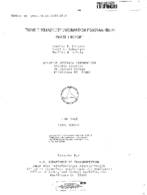 Transit Reliability Information Program TRIP Phase I Report