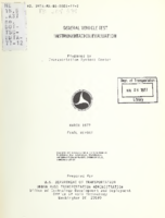 General Vehicle Test Instrumentation Evaluation Final Report