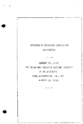 Interstate Commerce Commision Report of the Accident  Investigation Occuring on the TEXAS AND PACIFIC RAILWAY LETTSWORTH LA