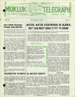 Mukluk Telegraph December 1958