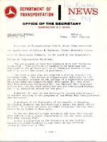 Department of Transportation News Urban Mass Transportation Administration DOTR10