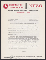 NHTSA News Releases NovemberDecember 1971