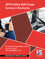 2019 Safety Belt Usage Survey in Kentucky