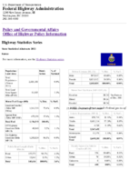 Highway Statistics Series State Statistical Abstracts 2012  Kansas