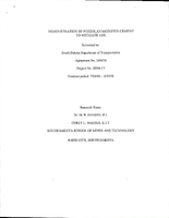 Demonstration of Pozzolan Modified Cement to Mitigate ASR