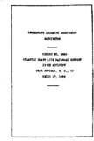 Interstate Commerce Commision Report of the Accident  Investigation Occuring on the ATLANTIC COAST LINE RAILROAD ENFIELD N C