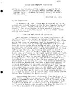 Interstate Commerce Commission Report of the Accident  Investigation Occurring on the WESTERN PACIFIC RAILROAD SUNOL CA