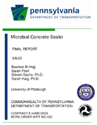 Microbial Concrete Sealer