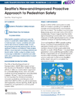 Seattles NewandImproved Proactive Approach to Pedestrian Safety