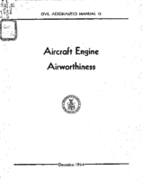 CAM 13 Aircraft Engine Airworthiness 1954