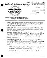 AC 15053456 Specification for L809 Airport Light Base and Transformer Housing