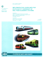 Implementation Guidelines for State Safety Oversight of Rail Fixed Guideway Systems