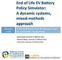 End of Life EV Battery Policy Simulator A Dynamic Systems MixedMethods Approach