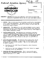 AC 150534531 Specification for L833 Individual Lamp SeriesToSeries Type Insulating Transformer for 600 Volt or 3000 Volt Series Circuits