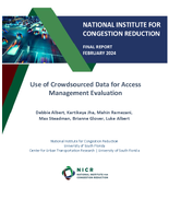 Use of Crowdsourced Data for Access Management Evaluation