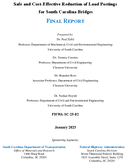 Safe and CostEffective Reduction of Load Postings for South Carolina Bridges