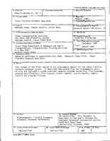 Texas Flexible Pavement Database Volume II Programmers Manual