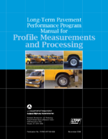 Longterm pavement performance program manual for profile measurements and processing