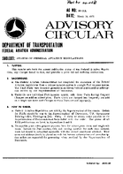 AC 0044A Status of Federal Aviation Regulations