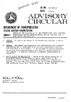 AC 150520022 Announcing the Availability of the International Civil Aviation Organization Airport Services Manual Doc9137AN898 Part 3 Bird Control and Reduction