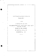 Interstate Commerce Commision Report of the Accident  Investigation Occuring on the MINNEAPOLIS ST PAUL AND SAULT STE MARIE RAILROAD YNATKINS MN