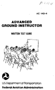 AC 1434 Advanced Ground Instructor Written Test Guide